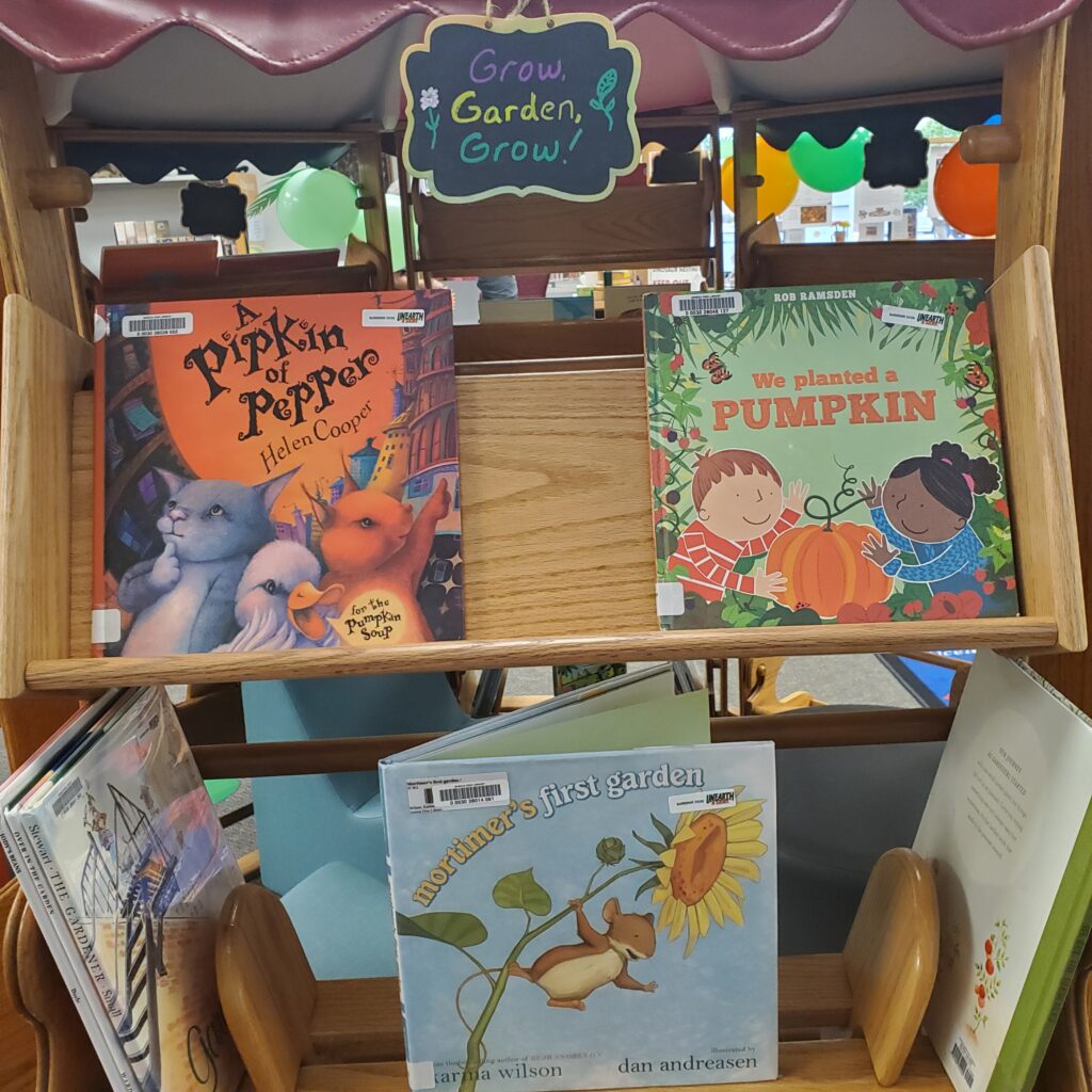 Book Display: Grow Garden Grow!