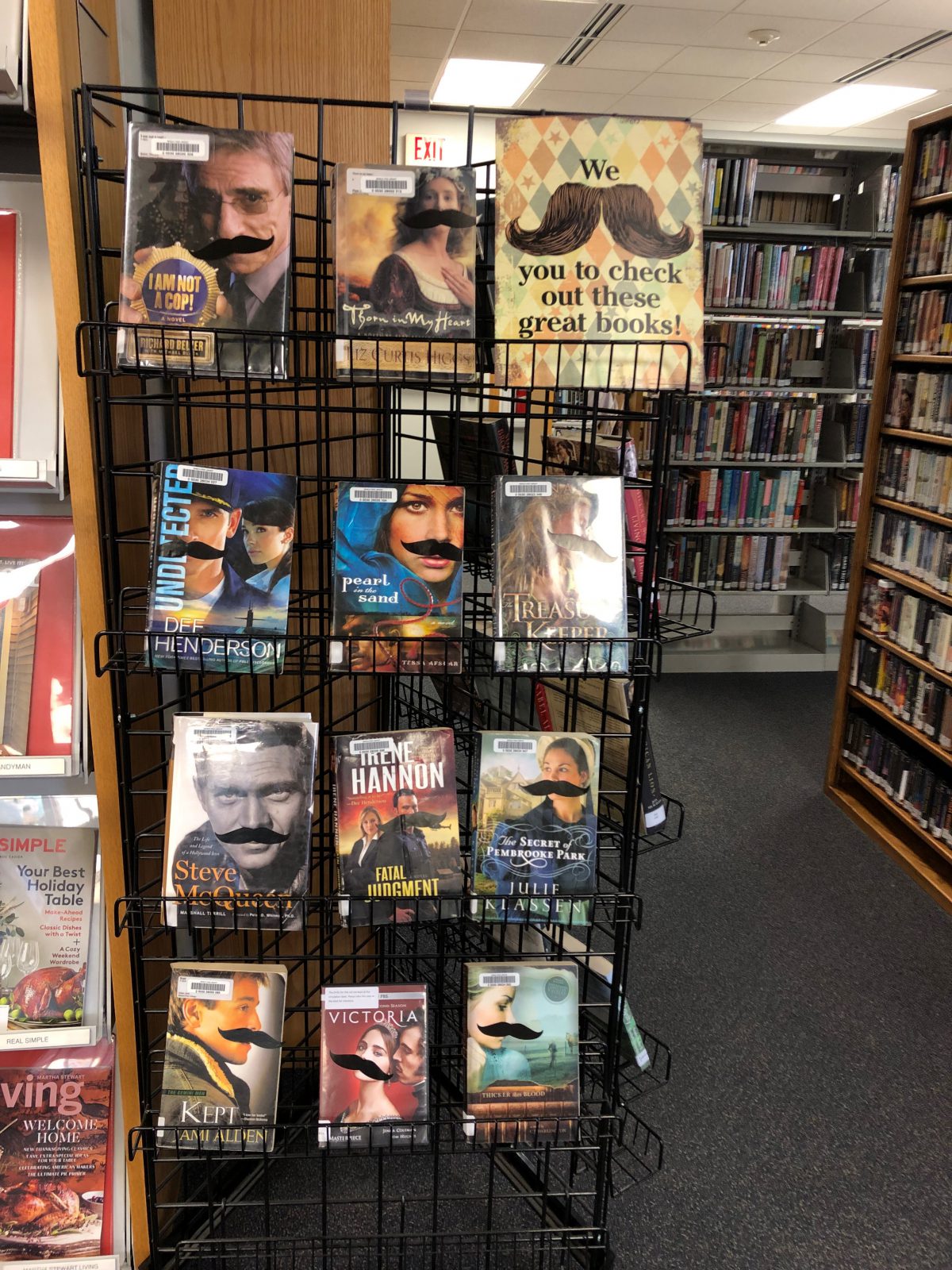 We Mustache You to Stop in This Month