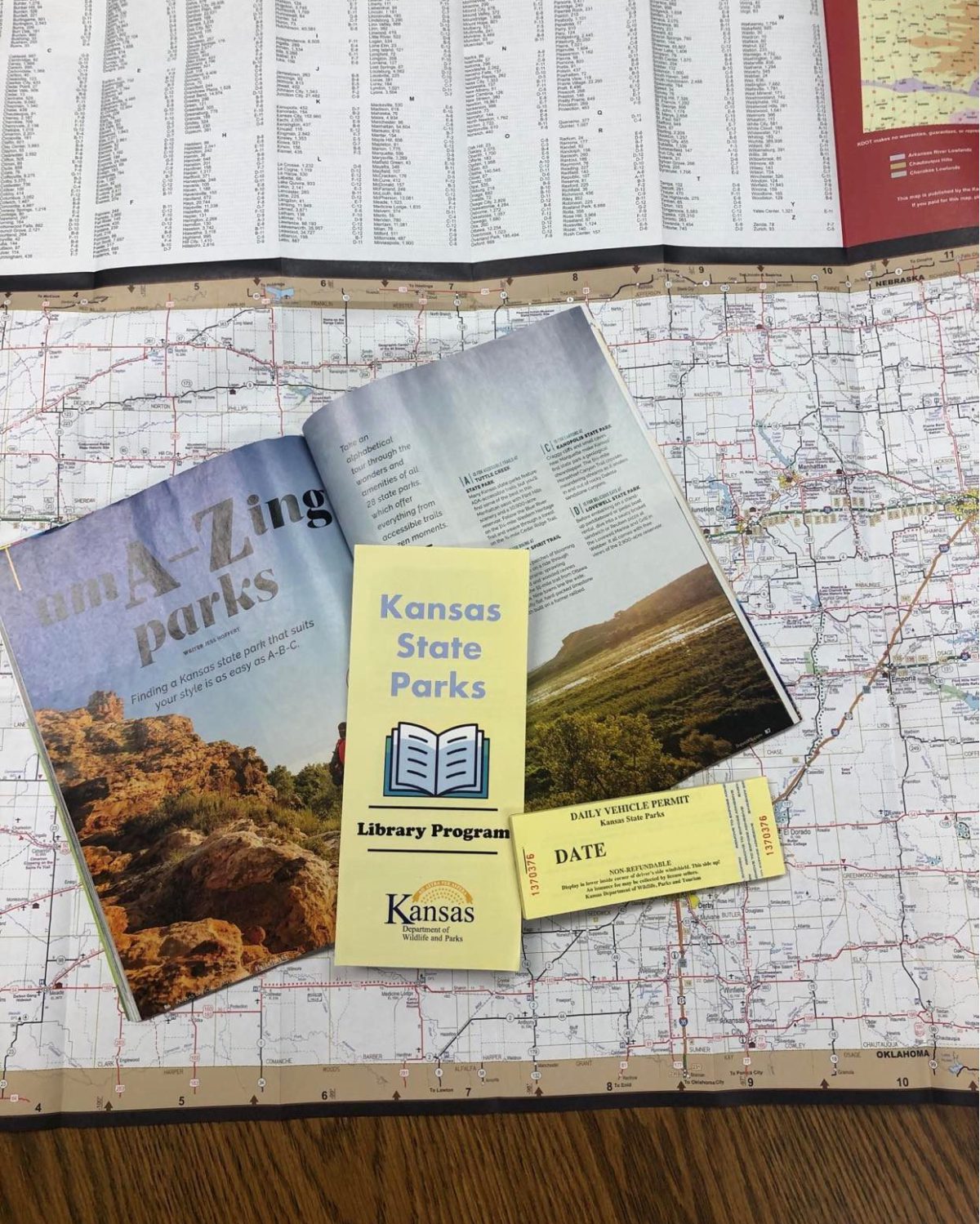 Kansas State Park Permits Available at Your Library