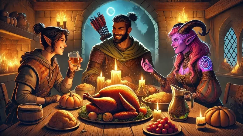 Library D&D Gives Us Something to Be Thankful for in November!
