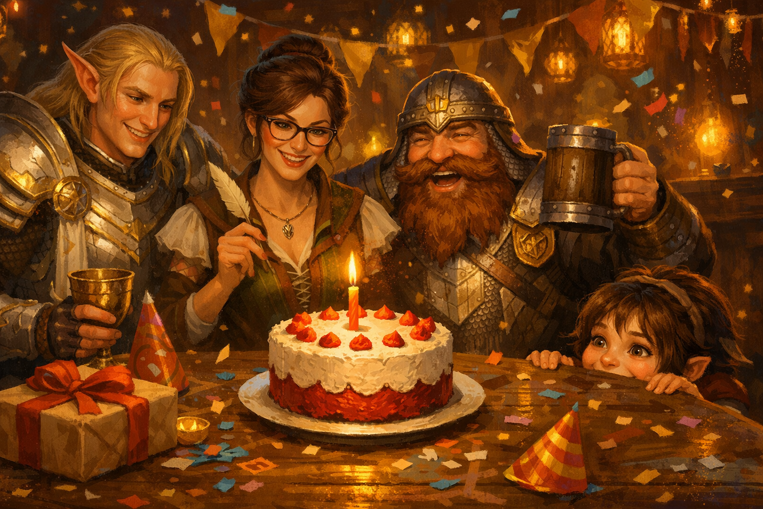 Library D&D is Memorialized in May!