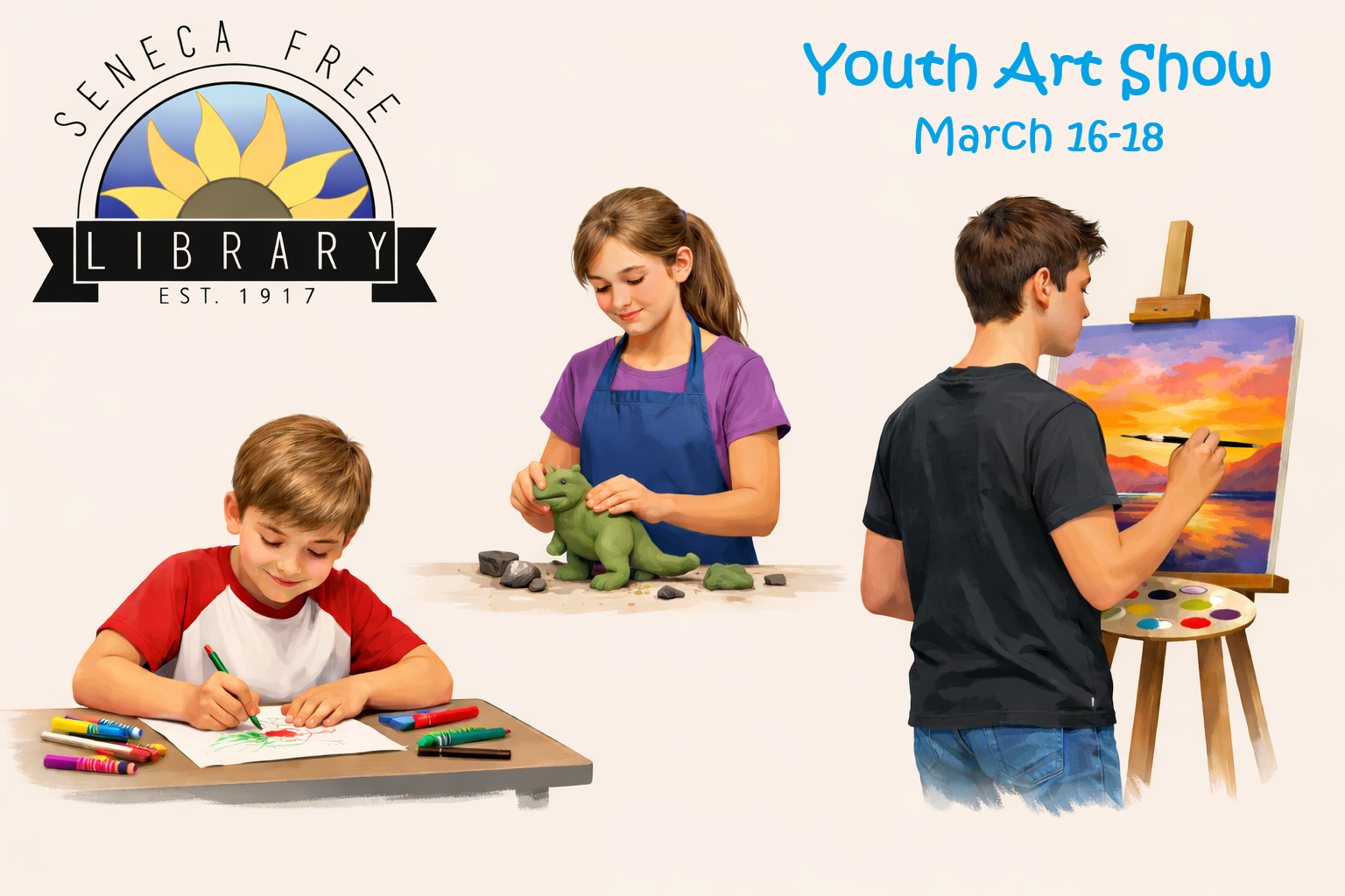 Youth Art Expo Returns March 16-18!