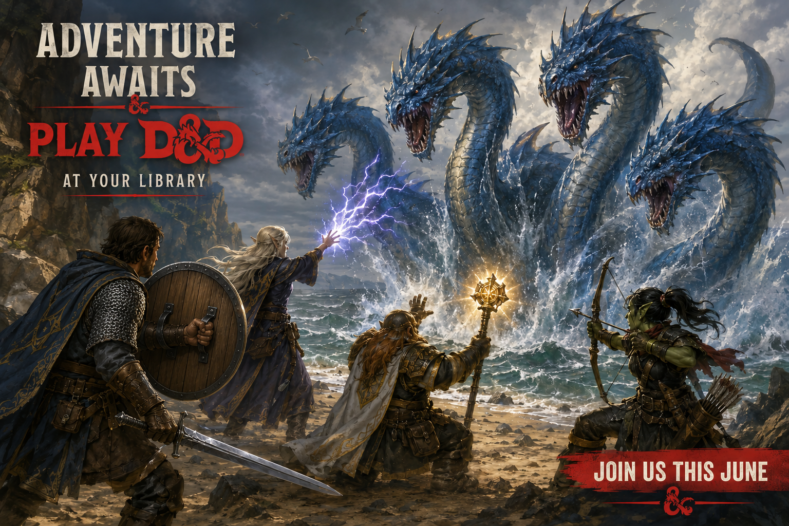 Library D&D is Jumping into June!