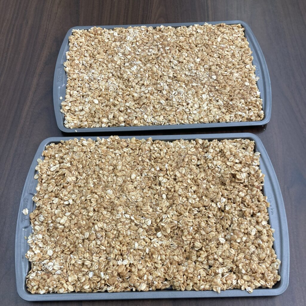Home made granola.