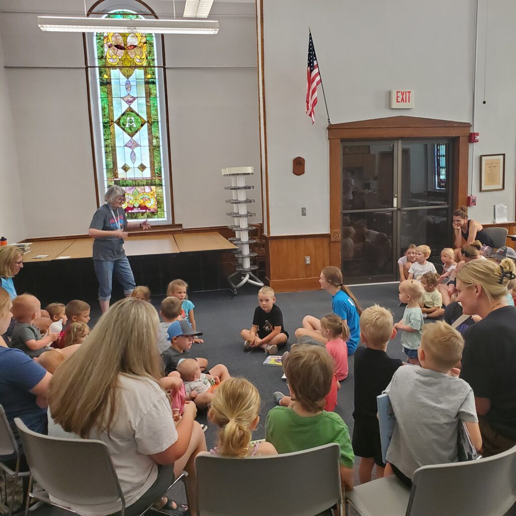 Preschool and Kindergarten storytime with Dee.