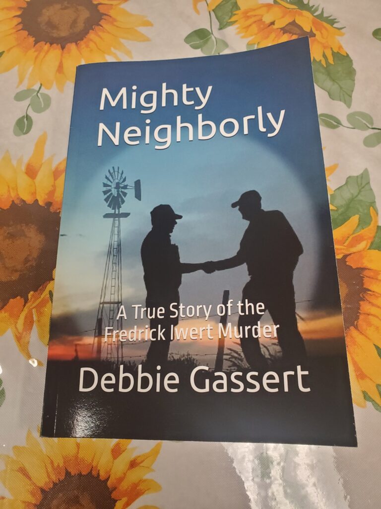 Book Cover " A True Story of the Fredrick Iwert Murder.”